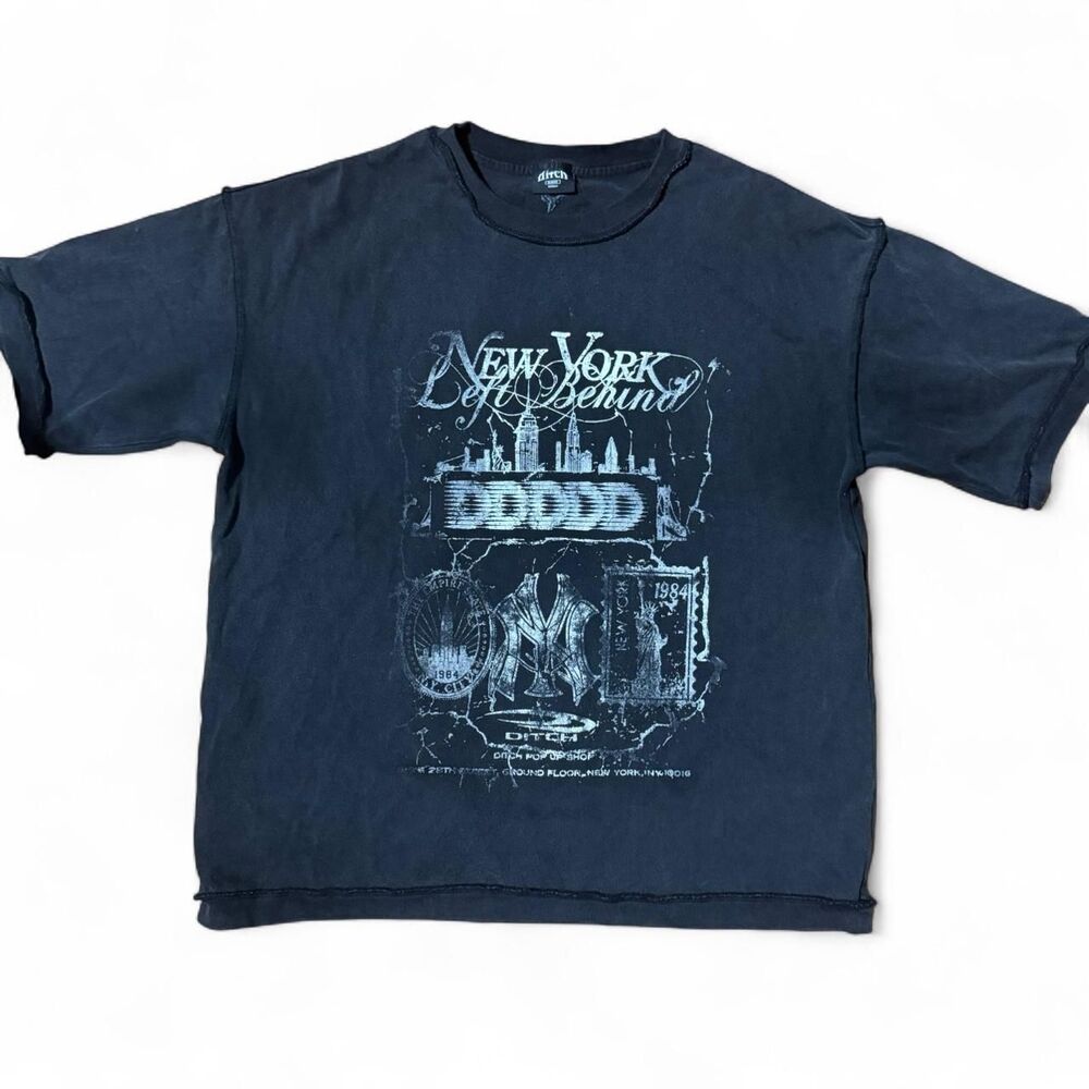 Ditch LA 2024 NYC Popup Exclusive Graphic Heavy Weight Shit Size XL